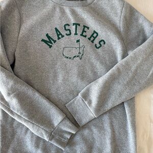 Masters Heather Gray Cotton Blend Sweatshirt